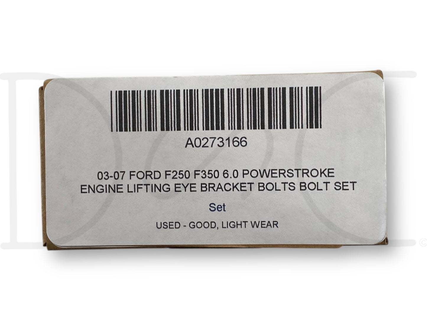 03-07 Ford F250 F350 6.0 Powerstroke Engine Lifting Eye Bracket Bolts Bolt Set