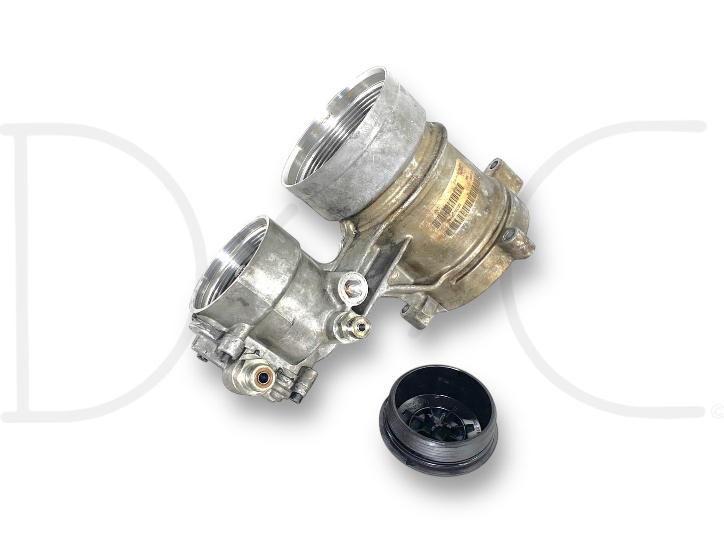 03-07 Ford F250 F350 6.0 6.0L Diesel Fuel Oil Filter Housing Assembly 1844576C93