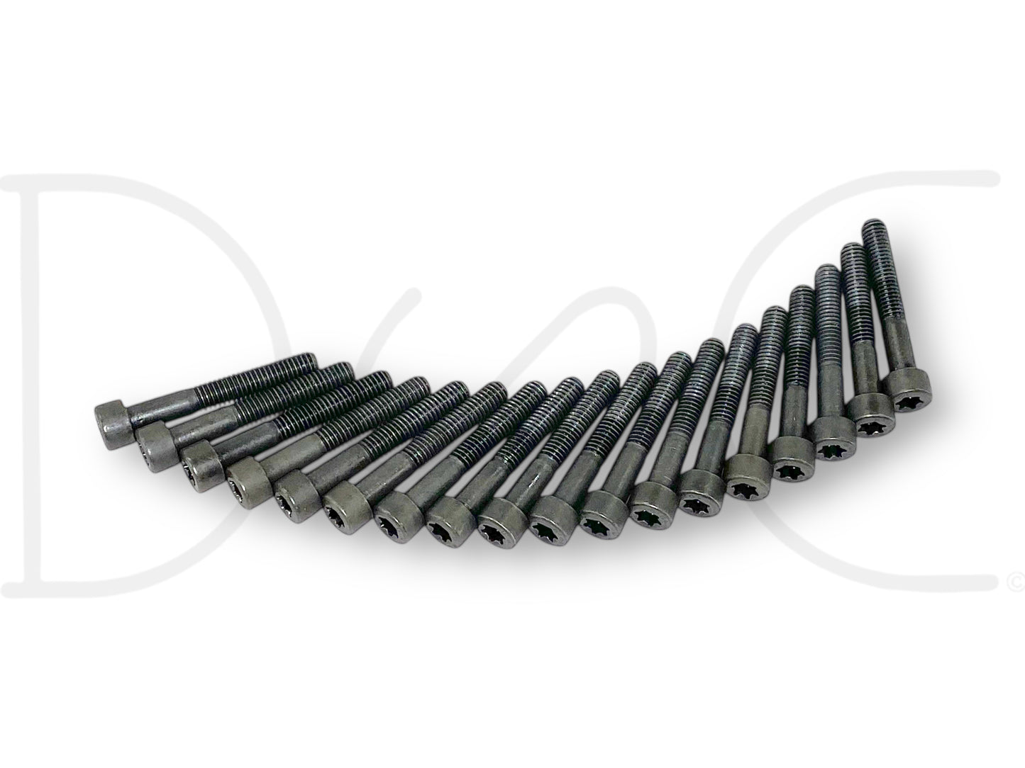04-07 Ford F250 F350 6.0 6.0L Diesel Oil Rail Bolts OE Bolt Set Torx 18 Pc