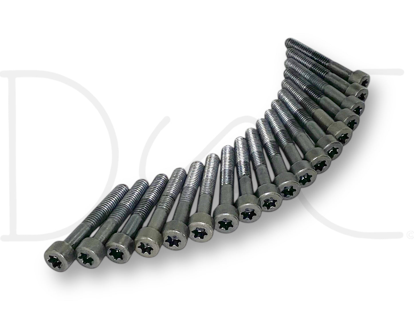 04-07 Ford F250 F350 6.0 6.0L Diesel Oil Rail Bolts OE Bolt Set Torx 18 Pc