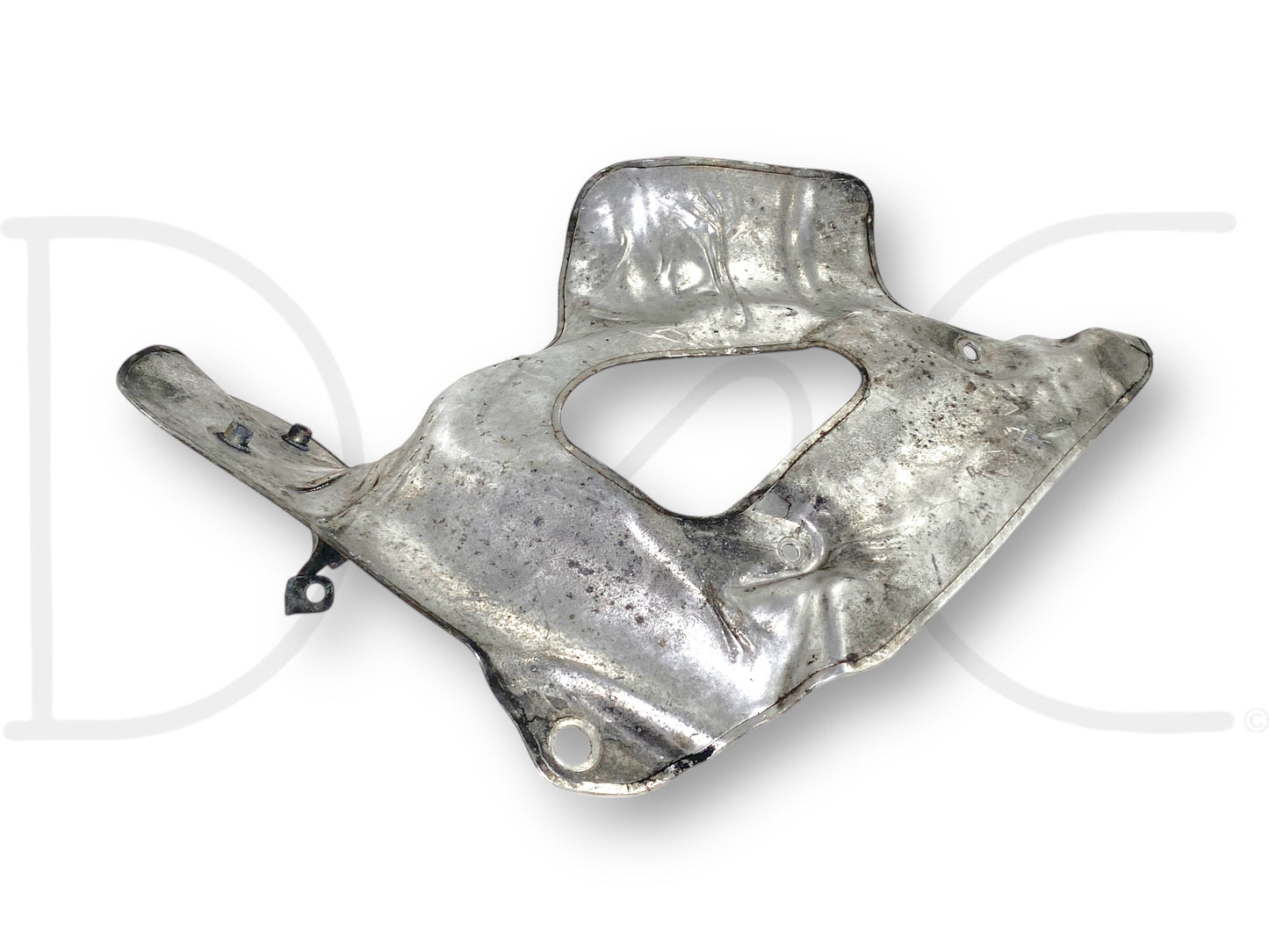 05-07 Ford F250 F350 6.0 6.0L Turbo Exhaust Y Up Pipe Heat Shield 1845556C93