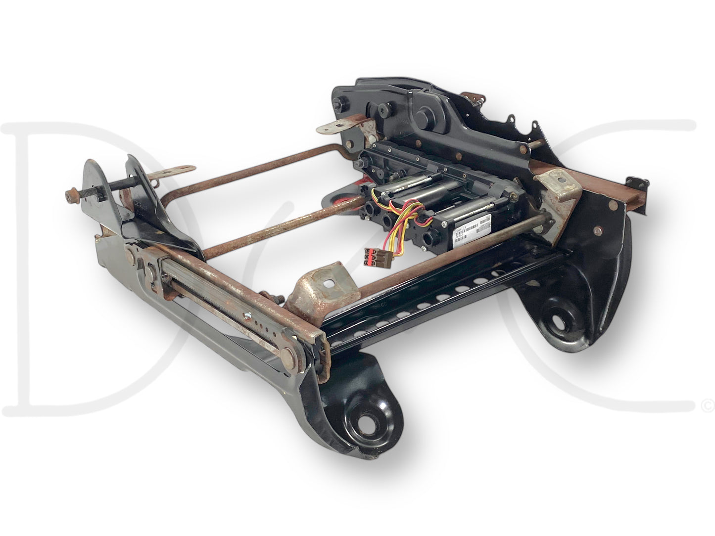 01-07 Ford F250 F350 Super Cab LH Left Driver Power Seat Track Base Frame Motors