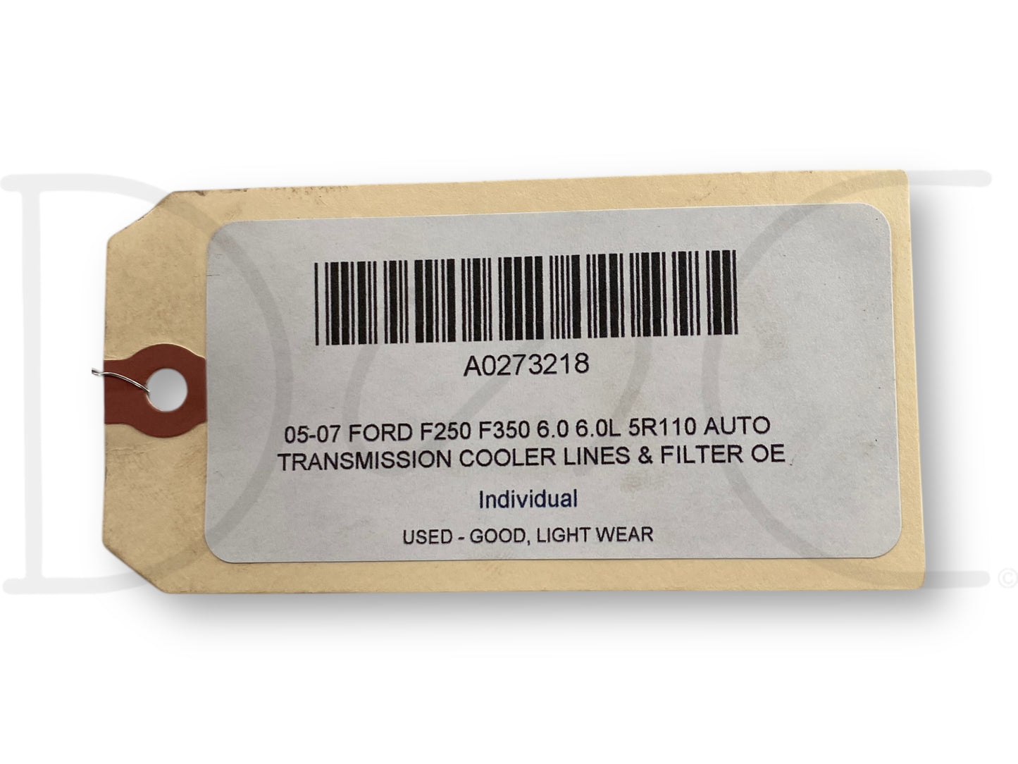 05-07 Ford F250 F350 6.0 6.0L 5R110 Auto Transmission Cooler Lines & Filter OE