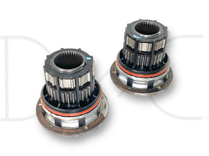 05-10 Ford F250 F350 4WD 4X4 Front Axle Auto Locking Hub Set Pair OEM Hubs