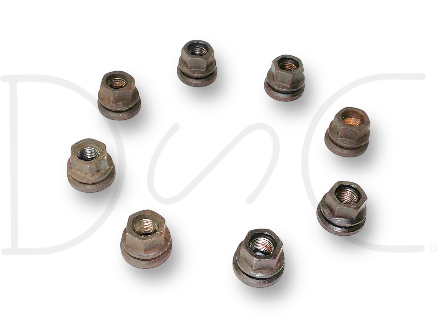 03-16 Ford F250 F350 Lug Nuts Set Of 8 Fine Thread OEM Lug Nut Set M14-1.5