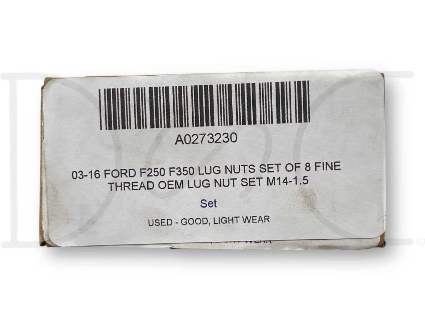 03-16 Ford F250 F350 Lug Nuts Set Of 8 Fine Thread OEM Lug Nut Set M14-1.5