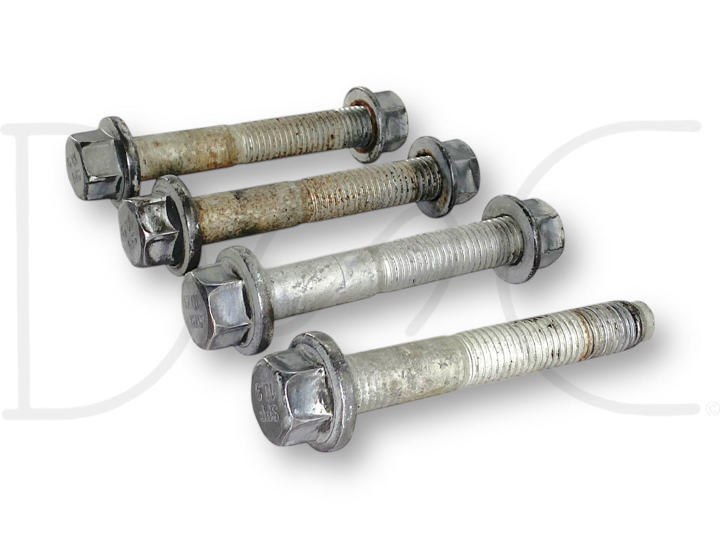 05-07 Ford F250 F350 4WD 4X4 Radius Arm To Front Axle Bolt Set OEM Bolts