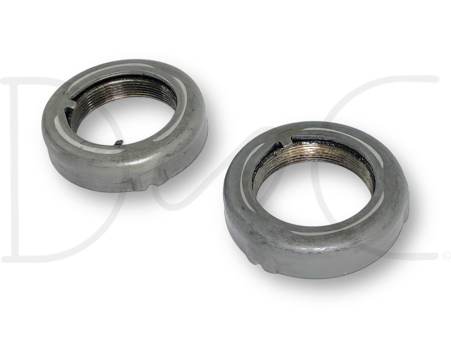 05-10 Ford F250 F350 Sterling 10.5 Rear Axle Wheel Hub Bearing Retainer Nut Set