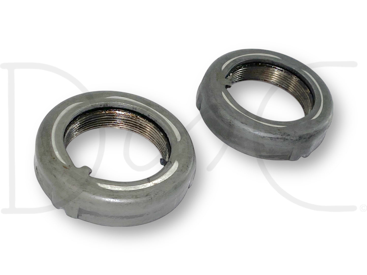 05-10 Ford F250 F350 Sterling 10.5 Rear Axle Wheel Hub Bearing Retainer Nut Set