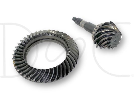 05-10 Ford F250 F350 Sterling 10.5 Rear Axle Ring & Pinion Gear Set 3.73, used with light wear, designed for 2005-2010 F-250 and F-350 Ford Super Duty trucks, compatible with 6.0L Powerstroke engines, includes durable helical gears for reliable drivetrain performance.