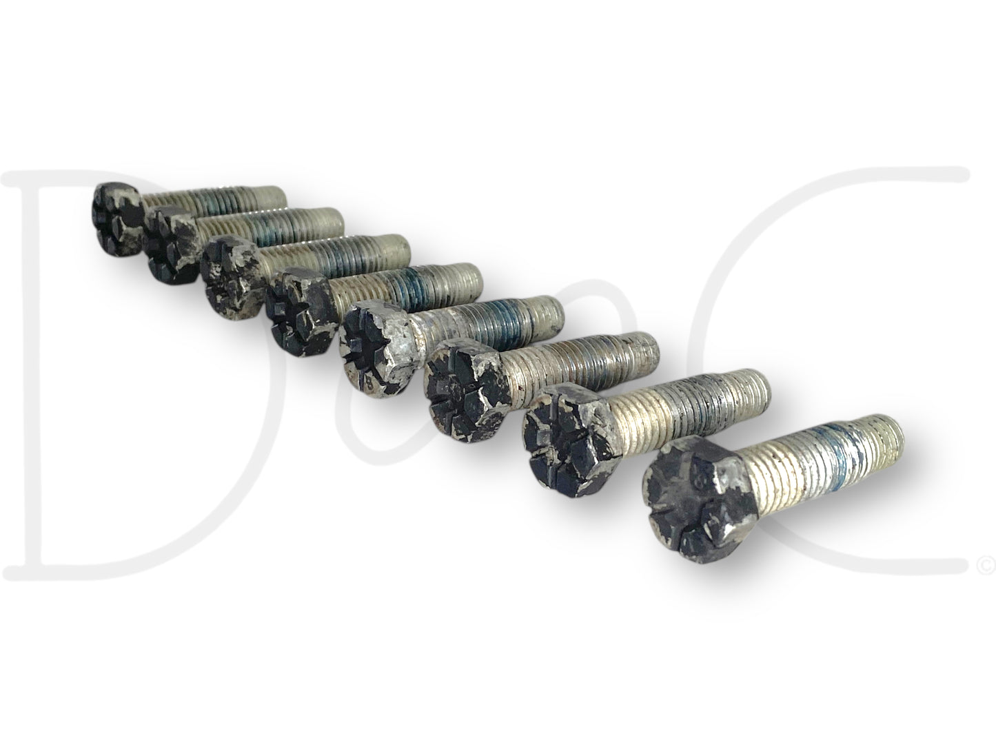 05-10 Ford F250 F350 SRW Sterling 10.5 Rear Axle Shaft Flange Bolt Set 8 Bolts