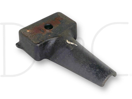 99-07 Ford F250 F350 OE Leaf Spring Spacer Lift Block 1-7/8" 6C34-5598-Aa in used condition with light wear, compatible with 1999-2007 Ford F-250 and F-350 trucks, suitable for suspension lift and alignment adjustments on diesel Super Duty models.