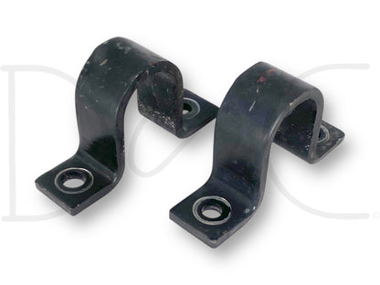 05-07 Ford F250 F350 Front Axle Sway Bar Bushing Brackets Bracket Set OE