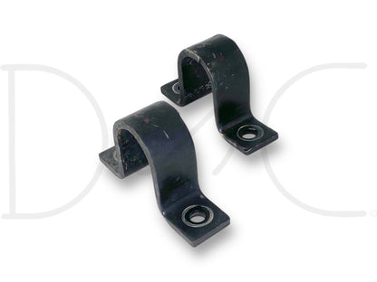 05-07 Ford F250 F350 Front Axle Sway Bar Bushing Brackets Bracket Set OE