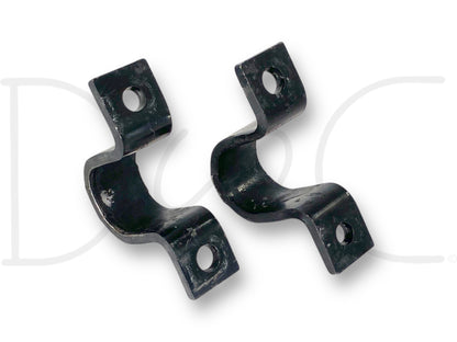 05-07 Ford F250 F350 Front Axle Sway Bar Bushing Brackets Bracket Set OE
