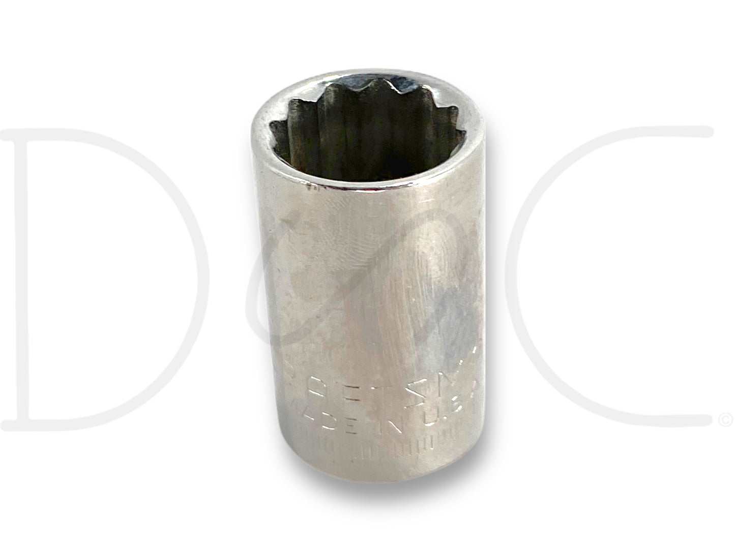 Craftsman 17MM Socket 1/2" Drive 12 Point Metric 12Pt Chrome USA 44237