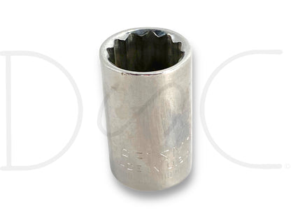 Craftsman 17MM Socket 1/2" Drive 12 Point Metric 12Pt Chrome USA 44237
