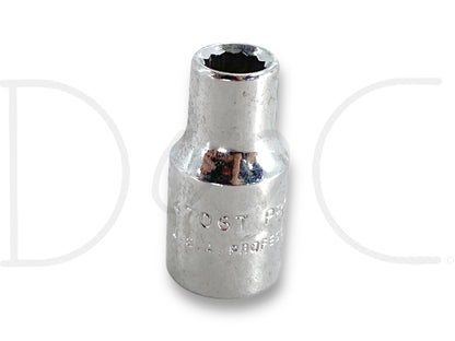 Proto 3/16" Shallow Socket 1/4" Drive 12 Point Sae 12Pt Chrome USA 4706T