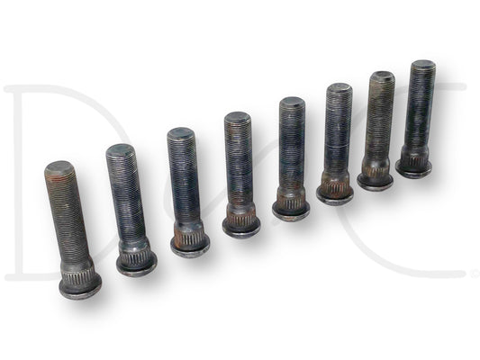 Wheel Stud 10.9 Metric M22-1.50 Fine Thread 3" Thread / 4.25" Overall Set Of 8