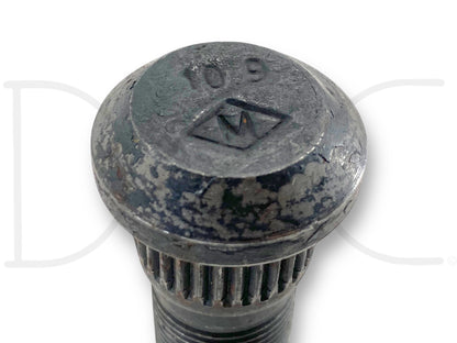 Wheel Stud 10.9 Metric M22-1.50 Fine Thread 3" Thread / 4.25" Overall Set Of 8