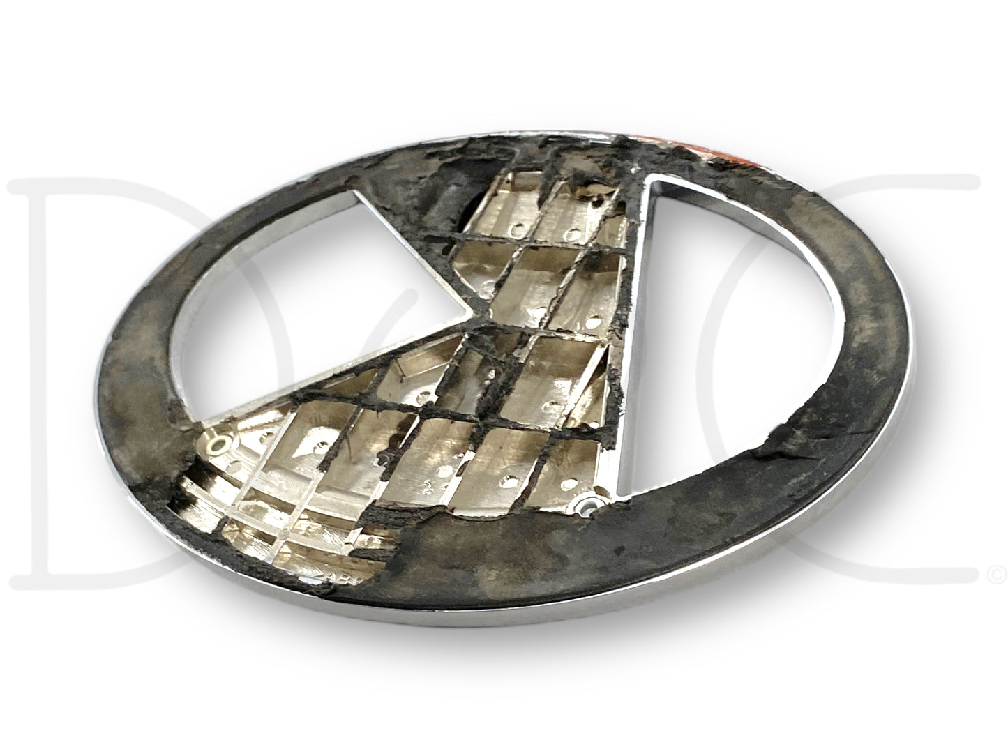 Kubota Svl95-2 Svl Skid Steer Track Loader Rear Door Badge Chrome K Emblem OE