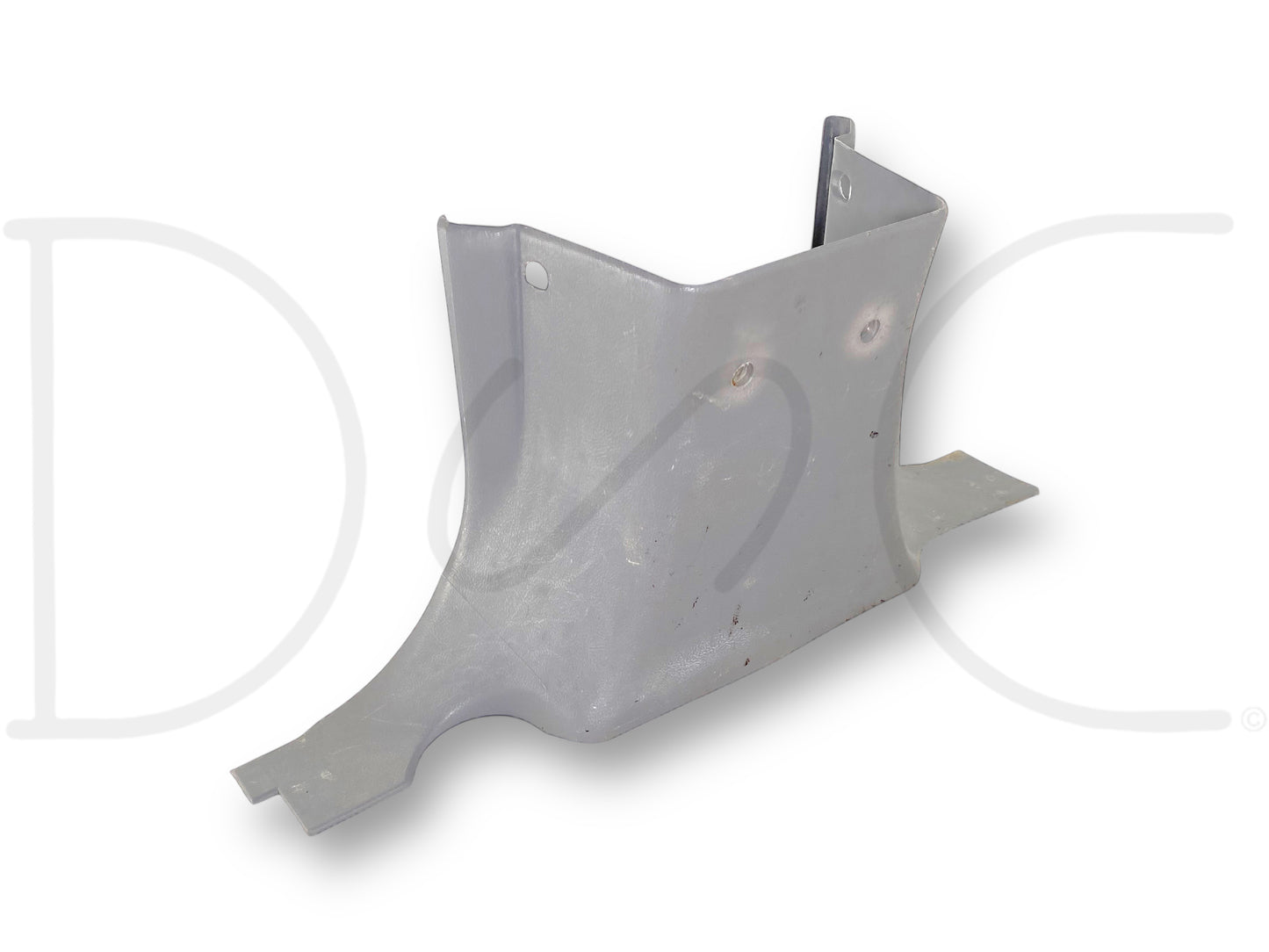 94-97 Ford F250 F350 RH Right Lower B Pillar Trim Kick Panel Opal Gray OE