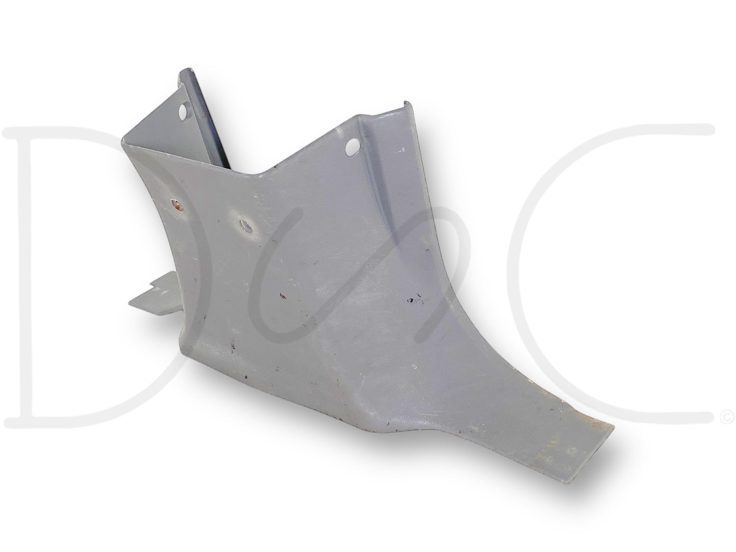 94-97 Ford F250 F350 RH Right Lower B Pillar Trim Kick Panel Opal Gray OE