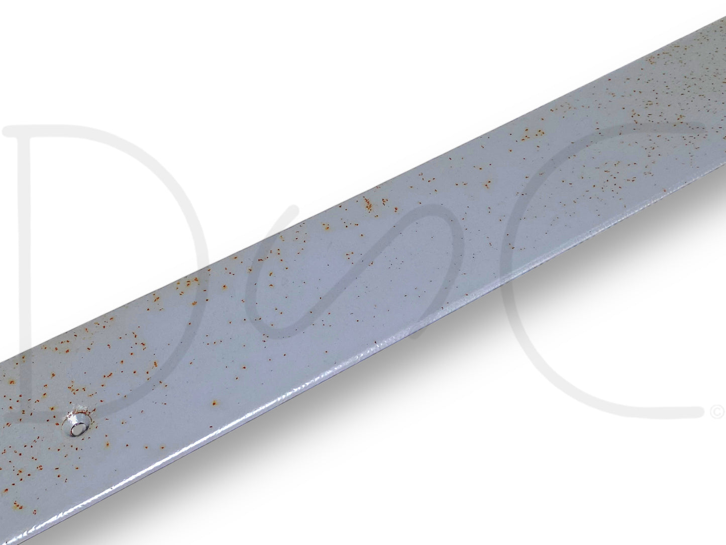 92-97 Ford F250 F350 Rear Interior Headliner Molding Upper Trim Opal Gray *Blem*