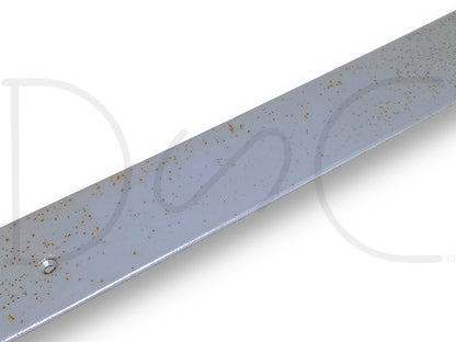 92-97 Ford F250 F350 Rear Interior Headliner Molding Upper Trim Opal Gray *Blem*