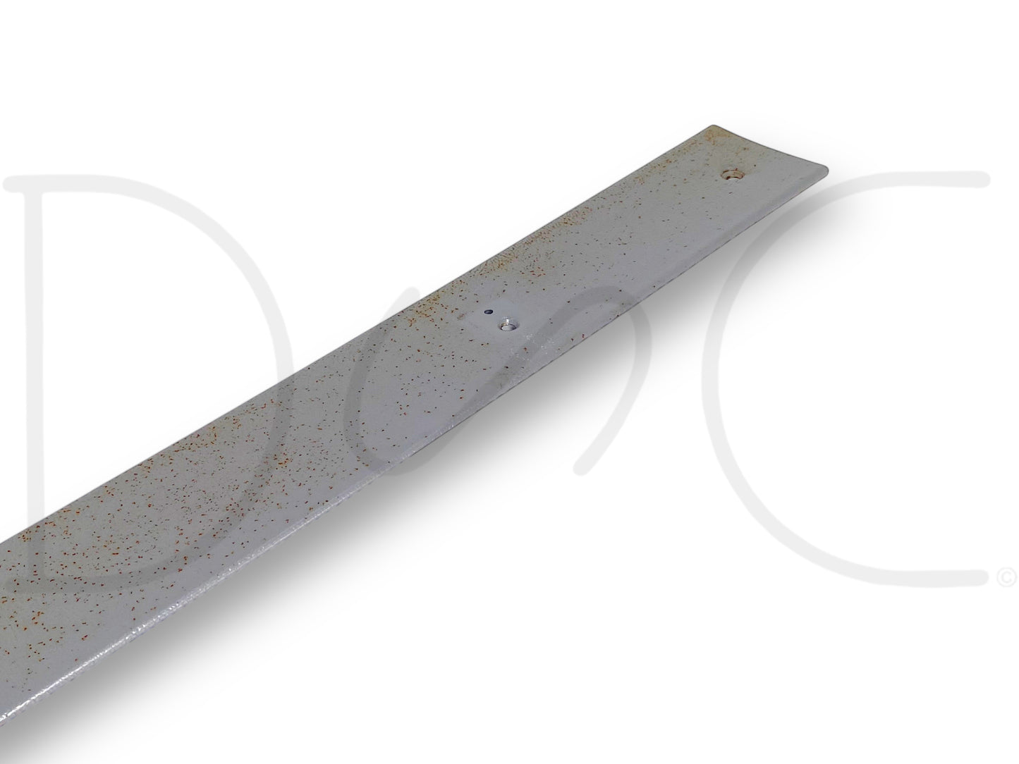 92-97 Ford F250 F350 Rear Interior Headliner Molding Upper Trim Opal Gray *Blem*