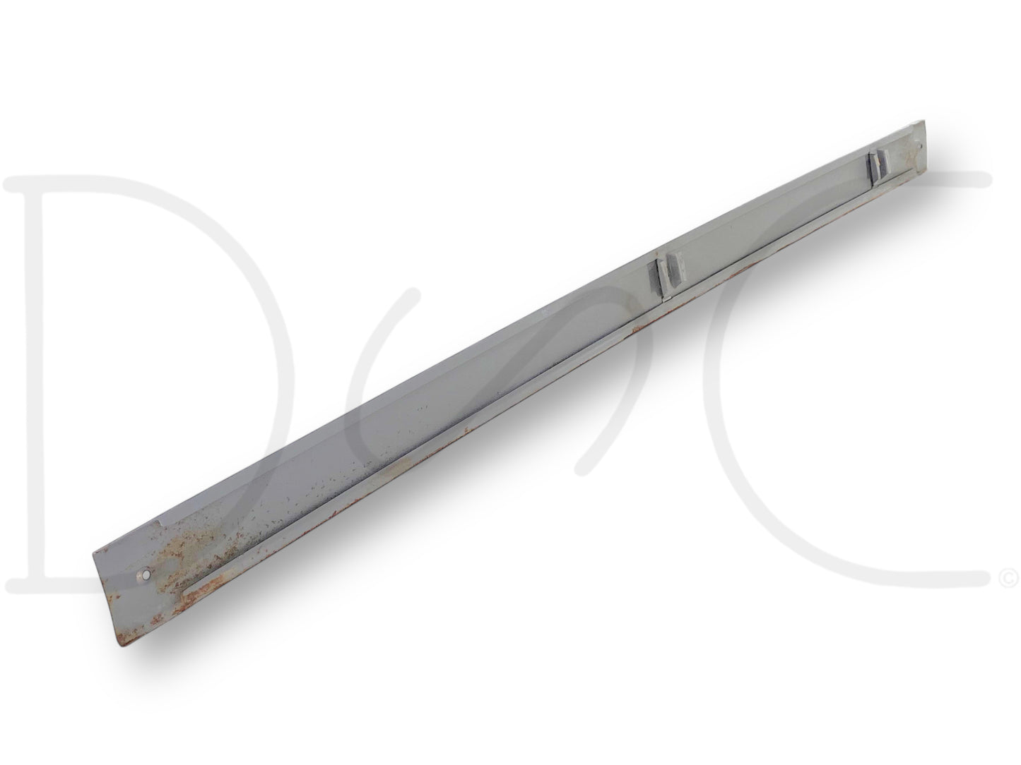 92-97 Ford F250 F350 Rear Interior Headliner Molding Upper Trim Opal Gray *Blem*