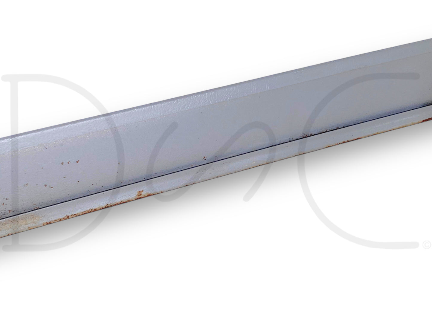 92-97 Ford F250 F350 Rear Interior Headliner Molding Upper Trim Opal Gray *Blem*