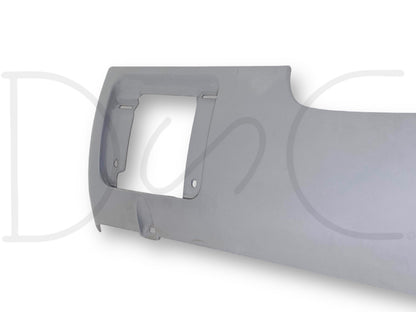 94-97 Ford F250 F350 Knee Bolster Lower Dash Bezel Pocket Opal Gray OE *Blem*