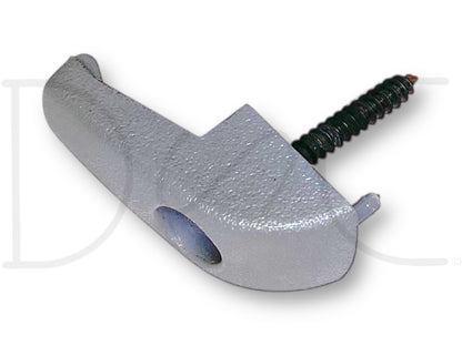 92-97 Ford F250 F350 Roof Ceiling Coat Hanger Clothes Hook Opal Gray OE