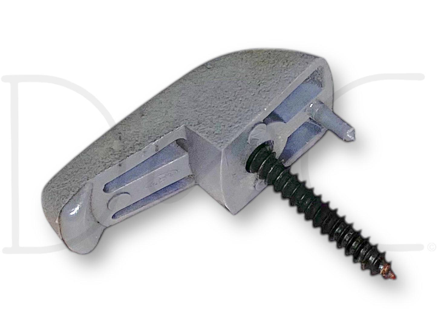 92-97 Ford F250 F350 Roof Ceiling Coat Hanger Clothes Hook Opal Gray OE