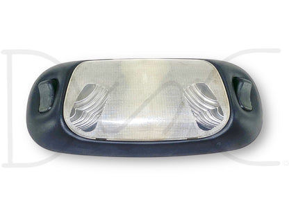 95-97 Ford F250 F350 Overhead Roof Dome Light Map Lamp Black OE F5Tb-13776-Aaw
