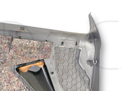 94-97 Ford F250 F350 RH Right Passenger Front Door Panel Power Opal Gray OE