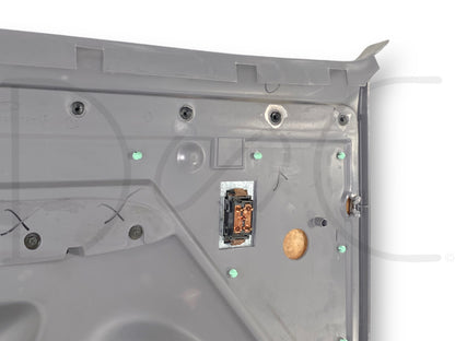 94-97 Ford F250 F350 RH Right Passenger Rear Door Panel Power Opal Gray OE