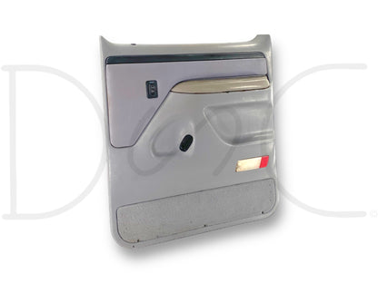 94-97 Ford F250 F350 RH Right Passenger Rear Door Panel Power Opal Gray OE