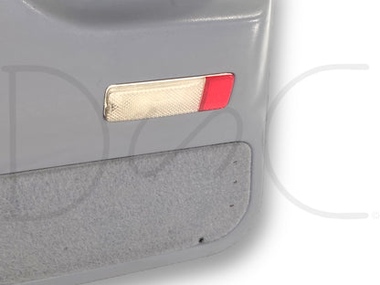 94-97 Ford F250 F350 RH Right Passenger Rear Door Panel Power Opal Gray OE