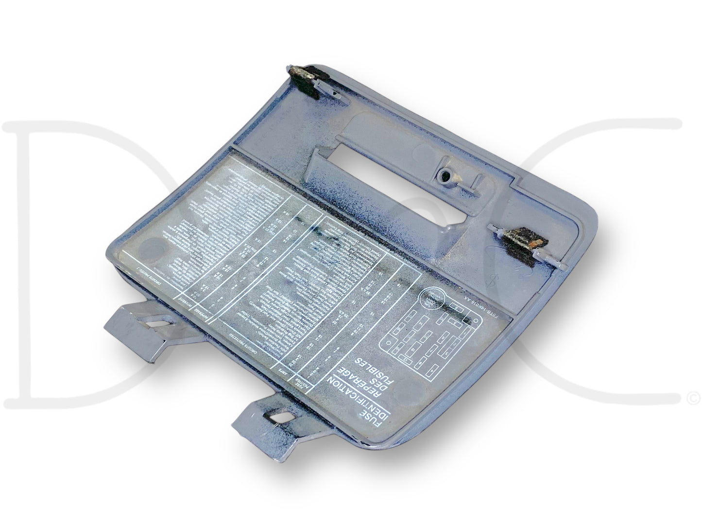 92-97 Ford F250 F350 Lower Dash Fuse Panel Cover Trim Opal Gray OE F2Tb-15045D64