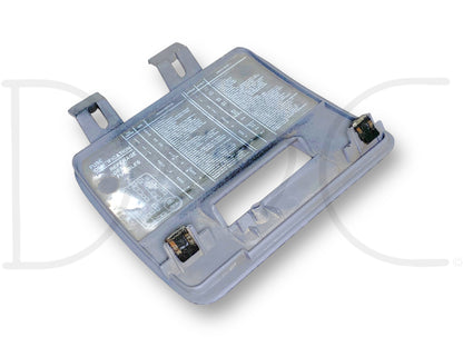 92-97 Ford F250 F350 Lower Dash Fuse Panel Cover Trim Opal Gray OE F2Tb-15045D64