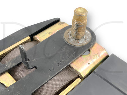 92-97 Ford F250 F350 RH Right Passenger Front Seat Belt Seatbelt Gray OE