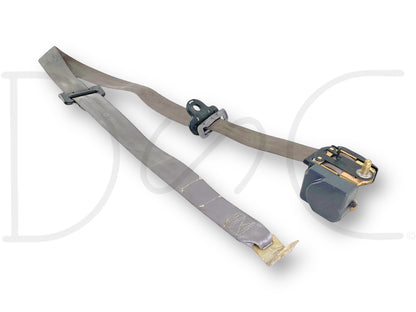 92-97 Ford F250 F350 RH Right Passenger Front Seat Belt Seatbelt Gray OE
