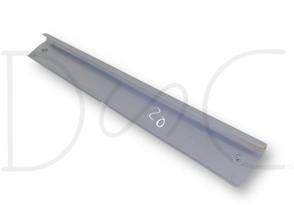92-97 Ford F250 F350 Crew Cab Rear Upper Door Trim LH Left Opal Gray OE