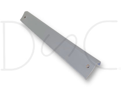 92-97 Ford F250 F350 Crew Cab Rear Upper Door Trim RH Right Opal Gray