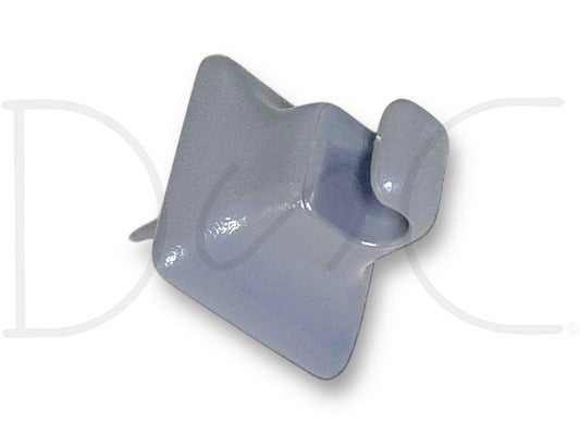 87-97 Ford F250 F350 Sun Visor Clip Retainer Pivot Gray OEM E97B-1004132-Aaw, used with good condition and light wear, designed for durability and compatibility with 1987-1997 Ford F-250 and F-350 trucks, suitable for maintaining original sun visor functionality.