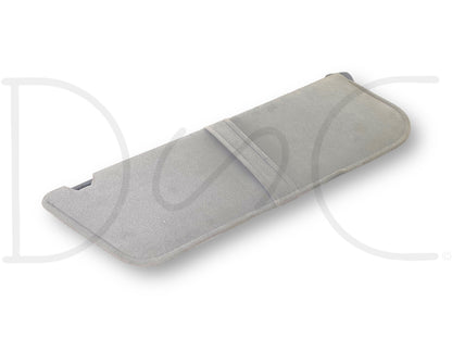 87-97 Ford F250 F350 LH Left Driver Sun Visor Opal Gray OEM