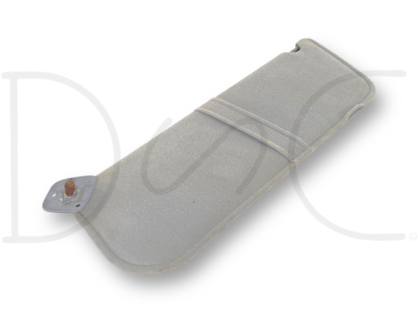 87-97 Ford F250 F350 LH Left Driver Sun Visor Opal Gray OEM