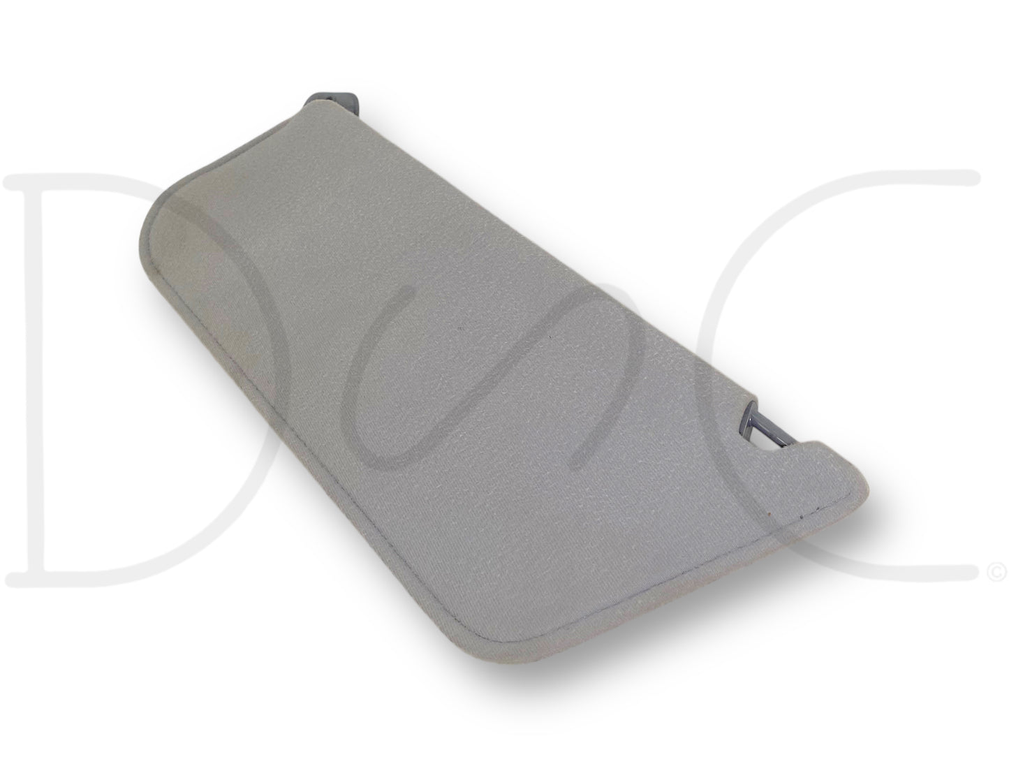 87-97 Ford F250 F350 RH Right Passenger Sun Visor Opal Gray W/ Mirror OEM